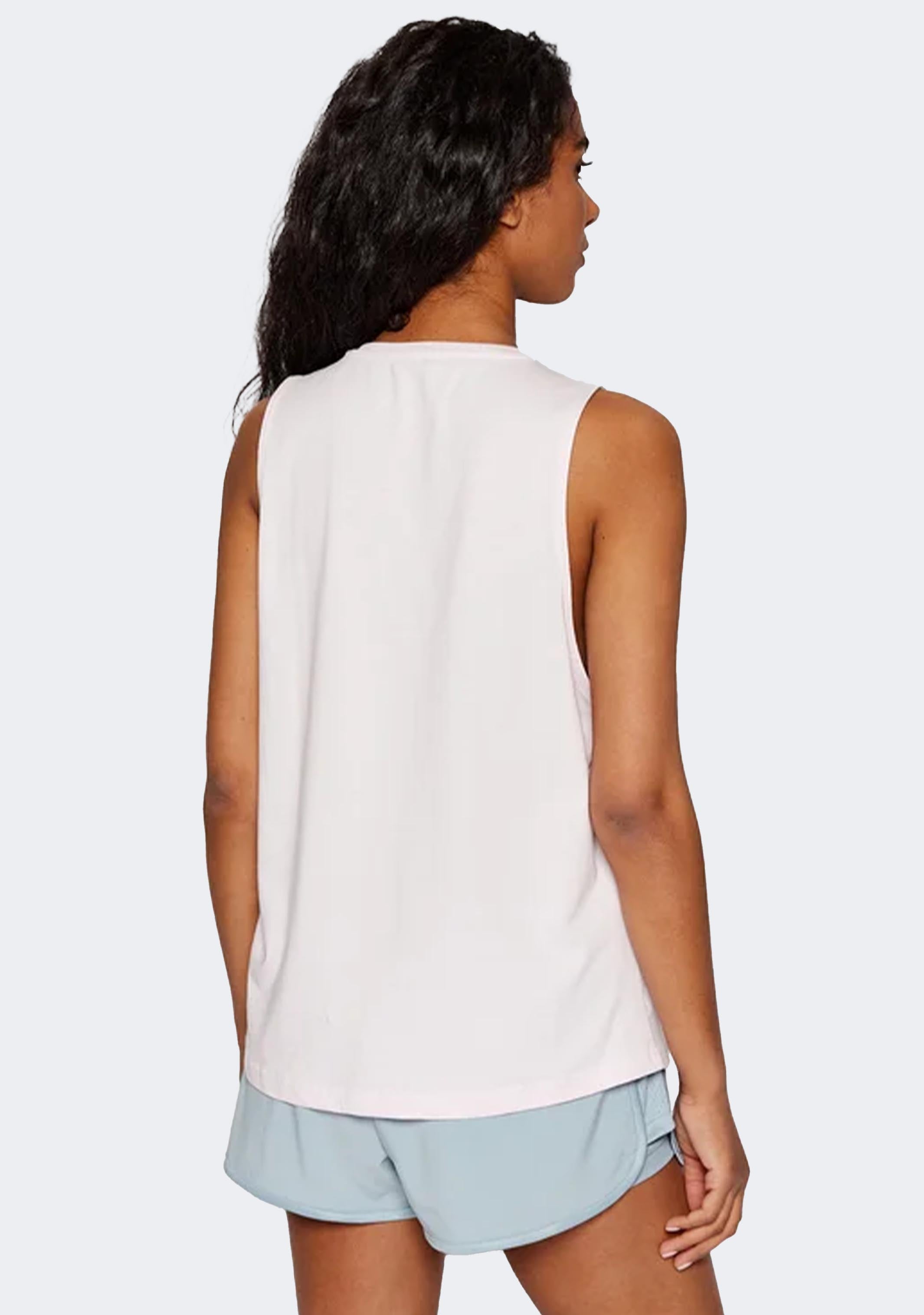 Adidas Women's Essentials Big Logo Tank Top - Soft Breathable Workout Shirt for Running, Yoga & Gym - Comfortable Athletic Wear for Women
