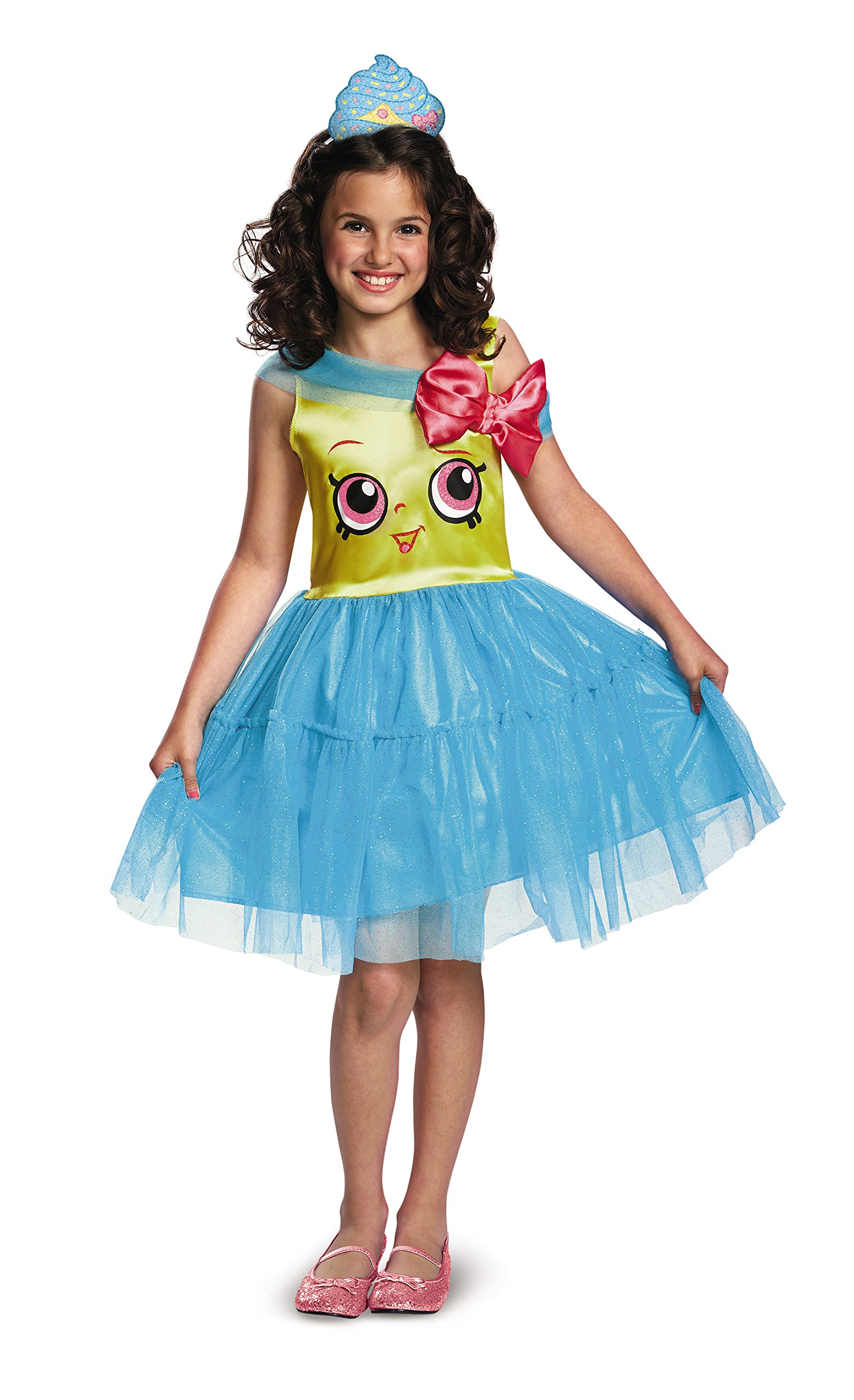 Shopkins Apple Blossom Classic Kids Costume - Fun Role Play Dress Up Outfit for Halloween, Birthday Parties & Pretend Play
