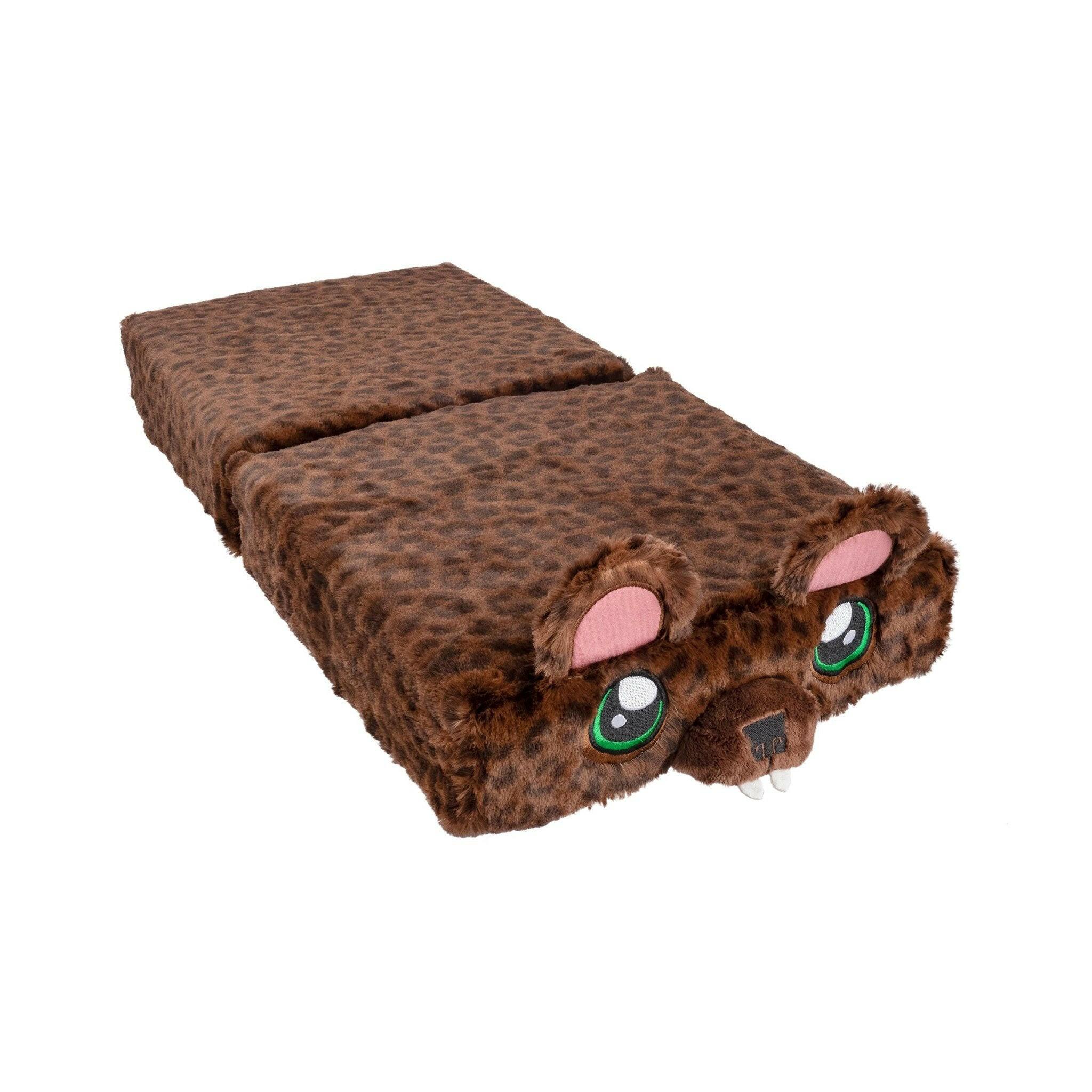 Bravery Bear Plush Pillow - Soft & Huggable Stuffed Animal for Kids & Adults | Perfect for Bedroom Decor, Gifts, and Comforting Sleep