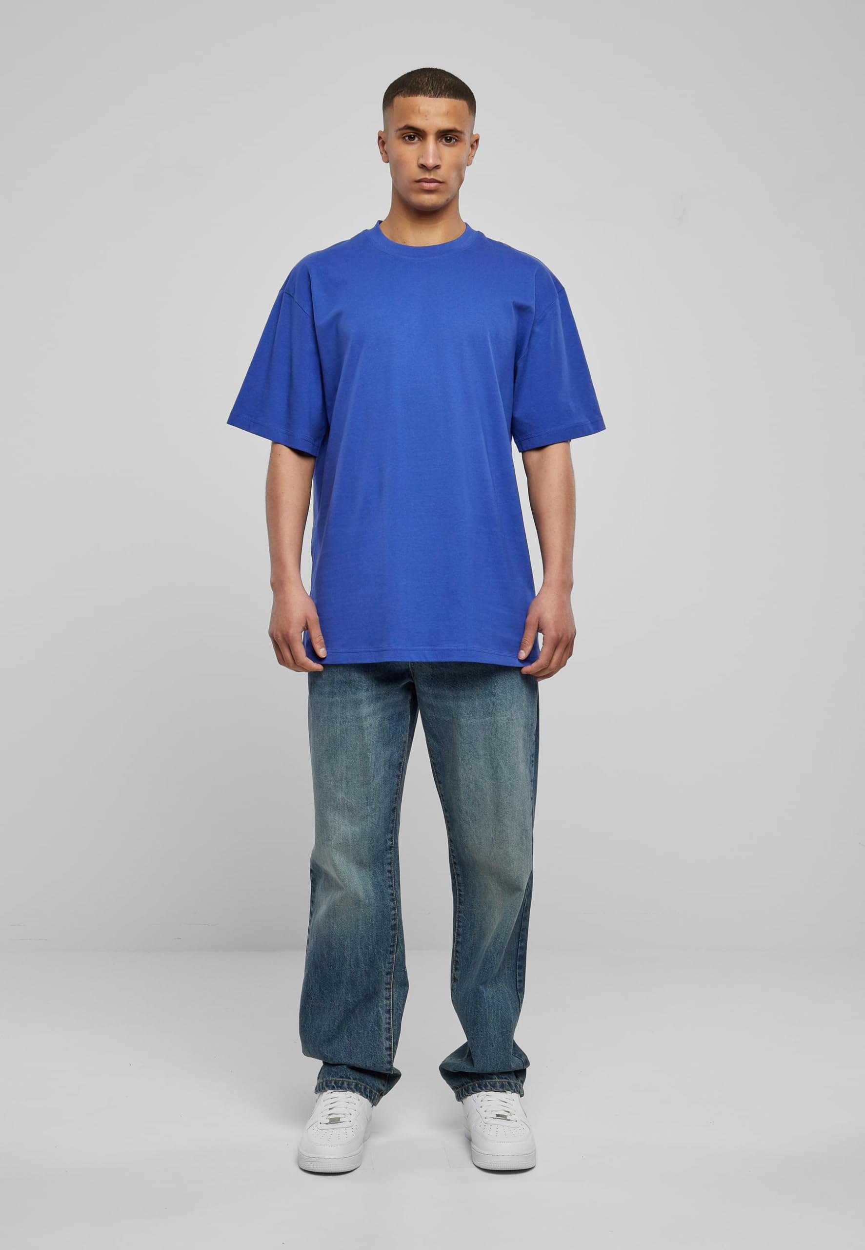 4XL Royal Tall Tee for Men - Oversized Comfort Fit T-Shirt - Perfect for Casual Wear, Street Style & Layering