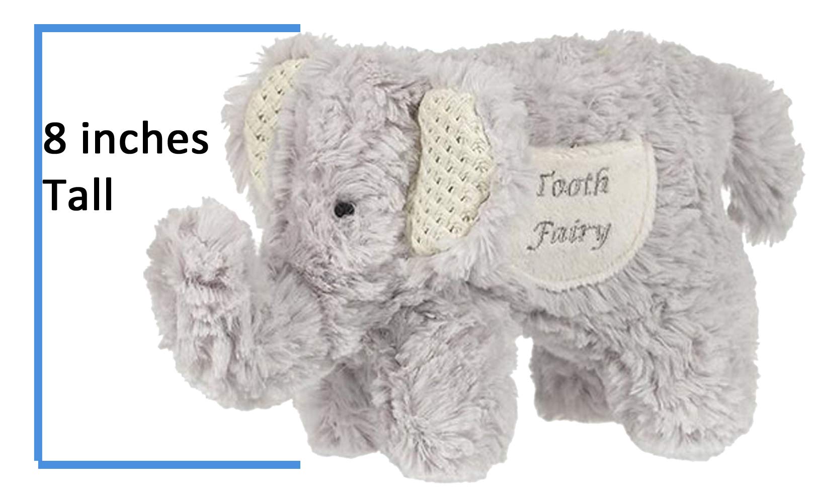 Maison Chic Emerson The Elephant Plush Toy - Soft & Cuddly Stuffed Animal for Kids, Perfect Gift for Birthdays & Holidays | Bedtime Companion, Nursery Decor, Playtime Friend