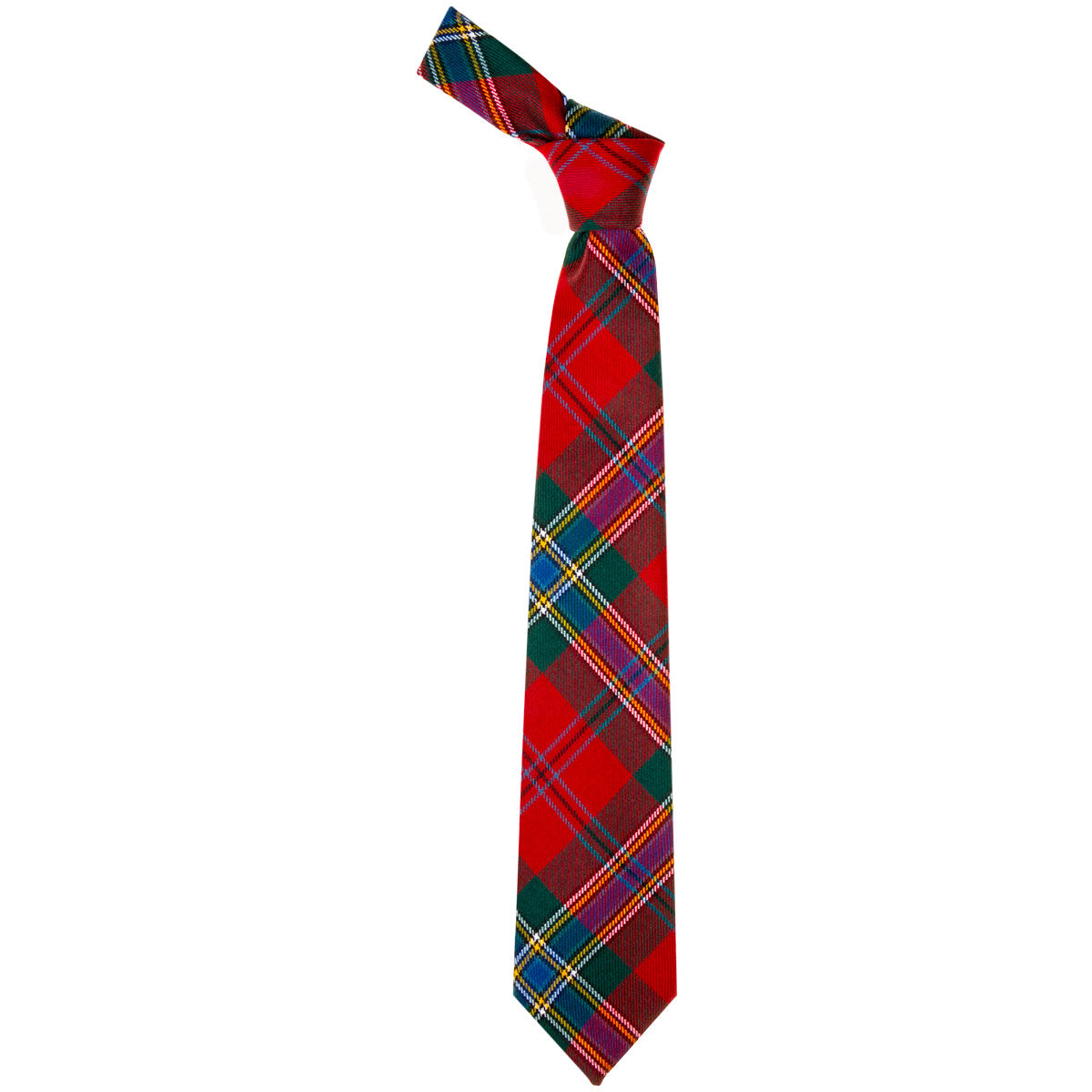 MacLean of Duart Modern Tartan Tie - Premium Scottish Clan Necktie for Men | Perfect for Weddings, Business & Formal Occasions