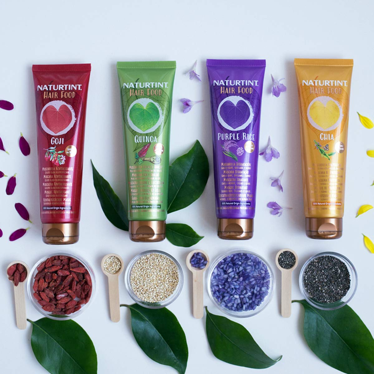 Naturtint Purple Rice Hair Mask - Deep Moisturizing Treatment for Smooth, Shiny & Silky Hair - 99% Natural Ingredients (150ml) | Perfect for Dry, Damaged Hair & Color-Treated Hair Care Routine