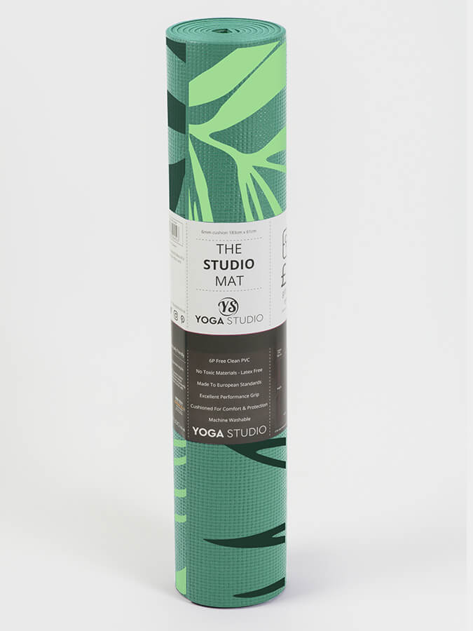 Premium 6mm Non-Slip Yoga Mat for Hot Yoga & Home Workouts - Eco-Friendly TPE Material for Enhanced Grip & Comfort
