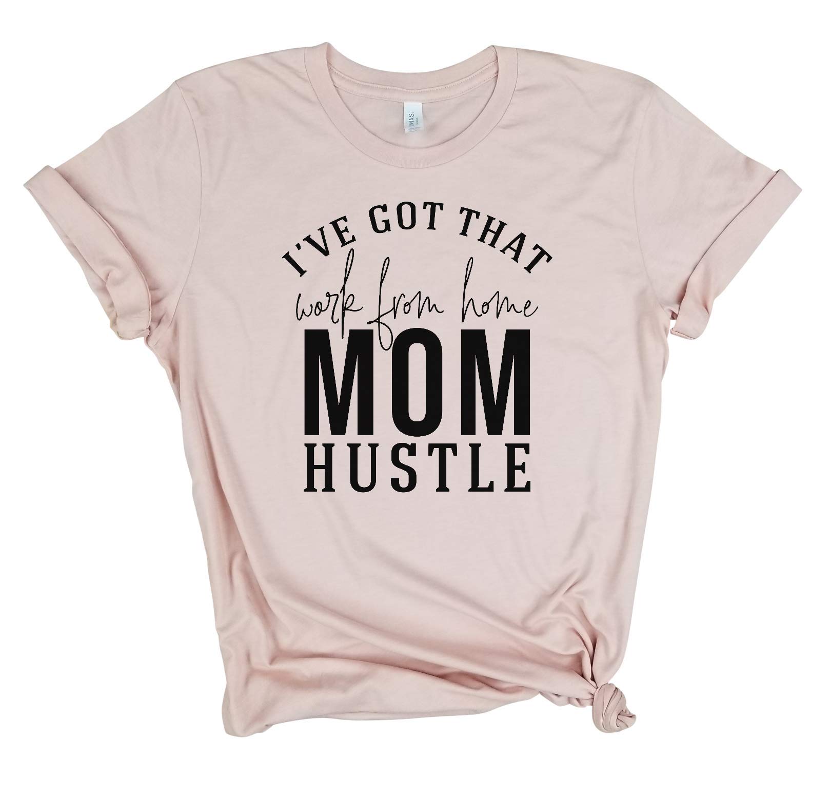 Funny Work From Home Shirt for Moms - WFH, Home Office & Zoom Meeting Tee - Perfect for Remote Work, Homeschooling & Telecommuting Gifts