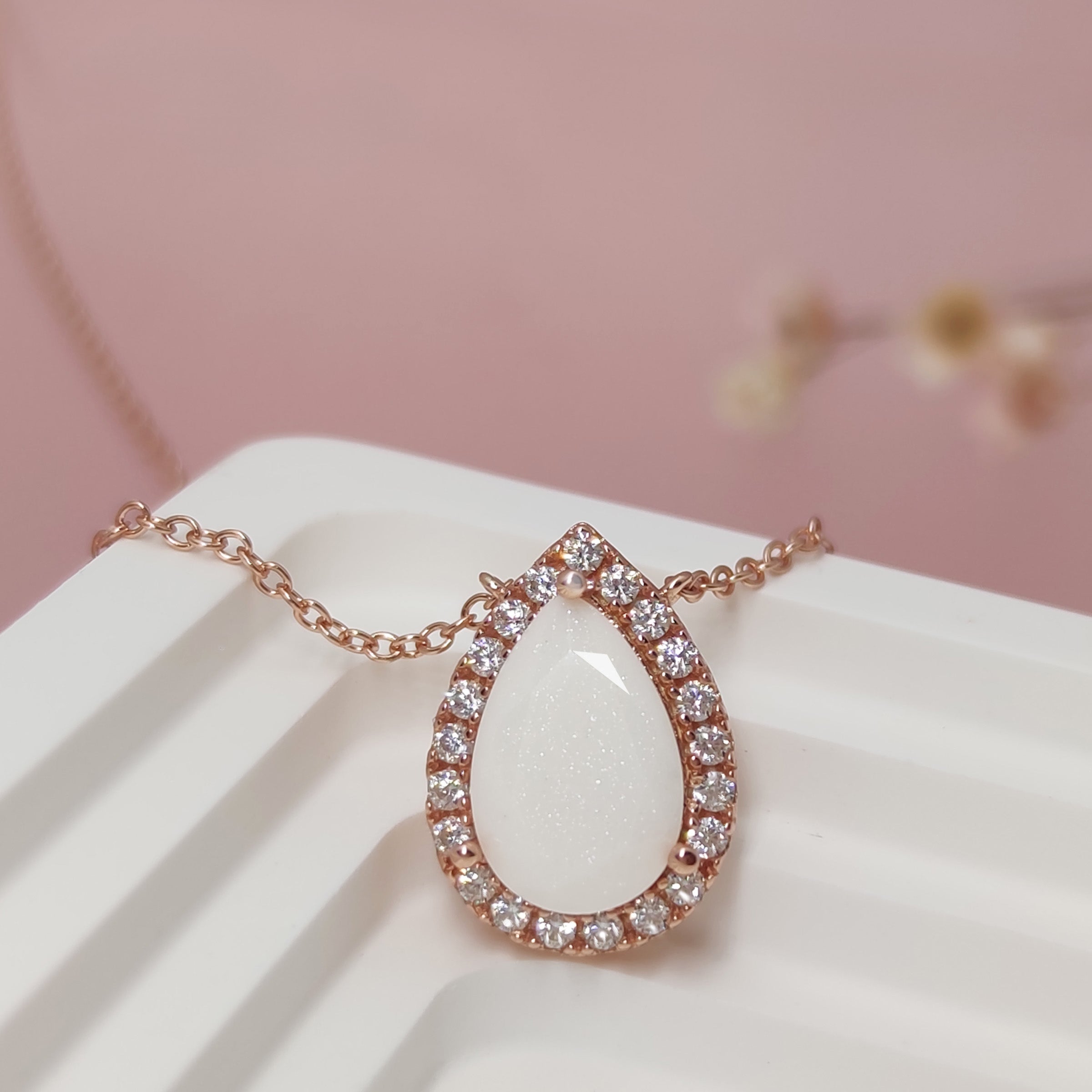 Nurture Drop Breastmilk Necklace - Handmade Keepsake Jewelry for Moms | Perfect for Mother's Day, Baby Showers & Breastfeeding Support