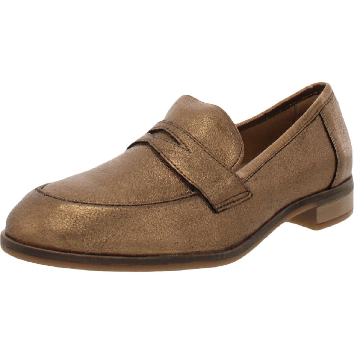 Clarks Women's Trish Rose Comfort Loafers - Slip-On Casual Shoes for Work, Travel & Everyday Wear