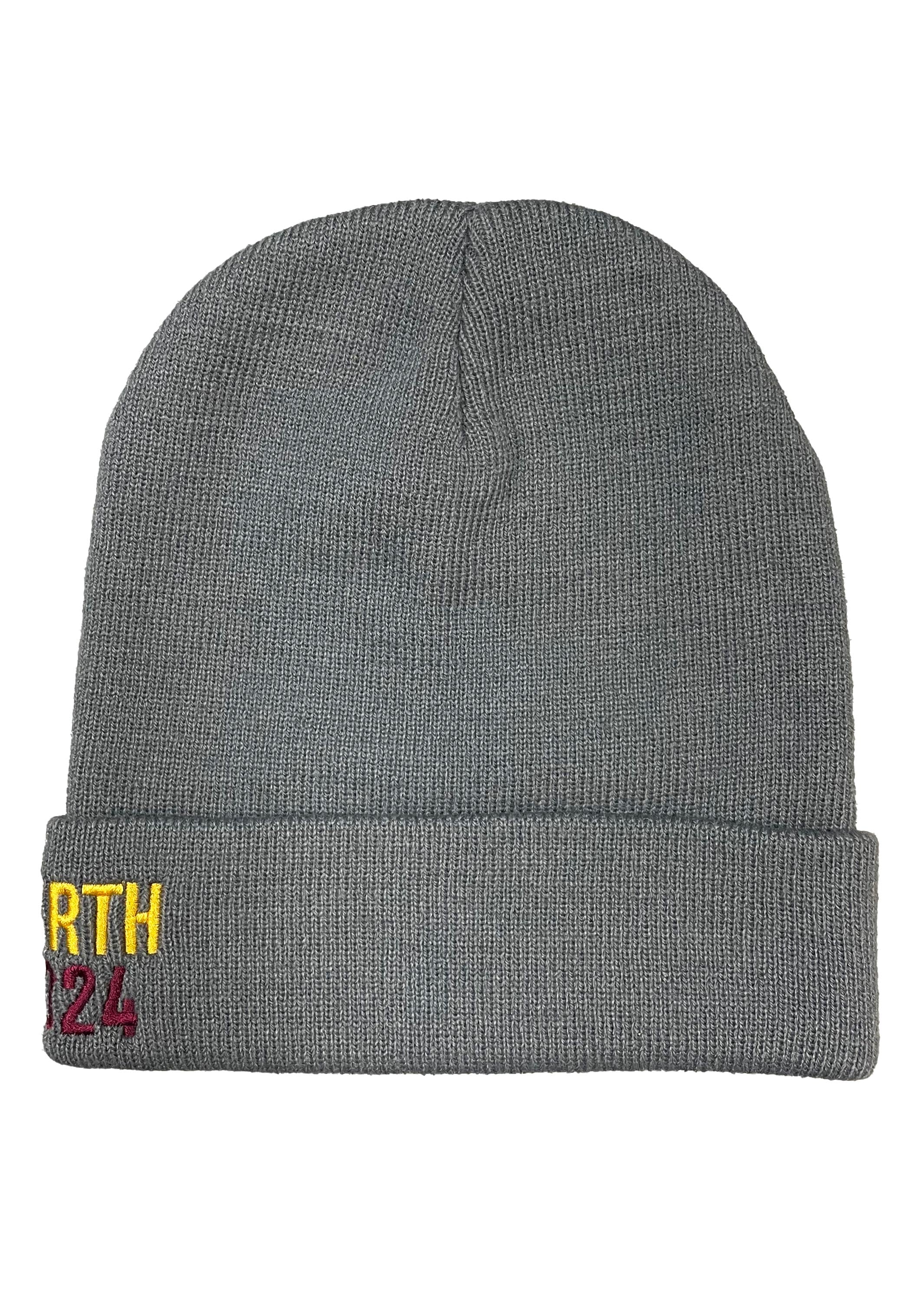 AS Roma Perth Tour Beanie - Official Football Winter Hat for Men & Women - Warm Knit Beanie for Soccer Fans - Perfect for Cold Weather & Match Days