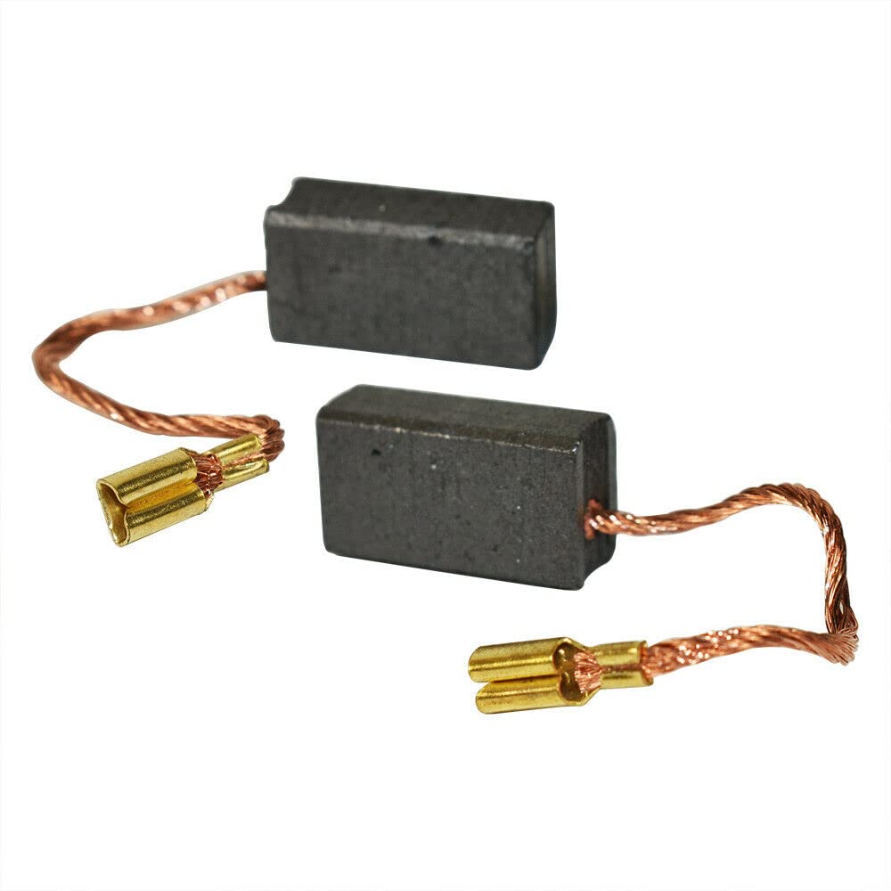 2 Pack Carbon Brushes for WP800 4-Inch Variable Speed Wet Polisher & Grinder WP800-31 - Replacement Parts for Stone Polishing, Tile Grinding, and Concrete Surface Preparation