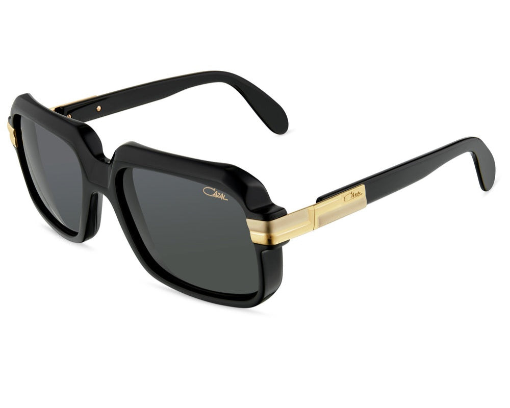 CAZAL 607 Square Sunglasses for Men & Women - Classic Retro Style UV Protection - Perfect for Driving, Beach, and Outdoor Activities