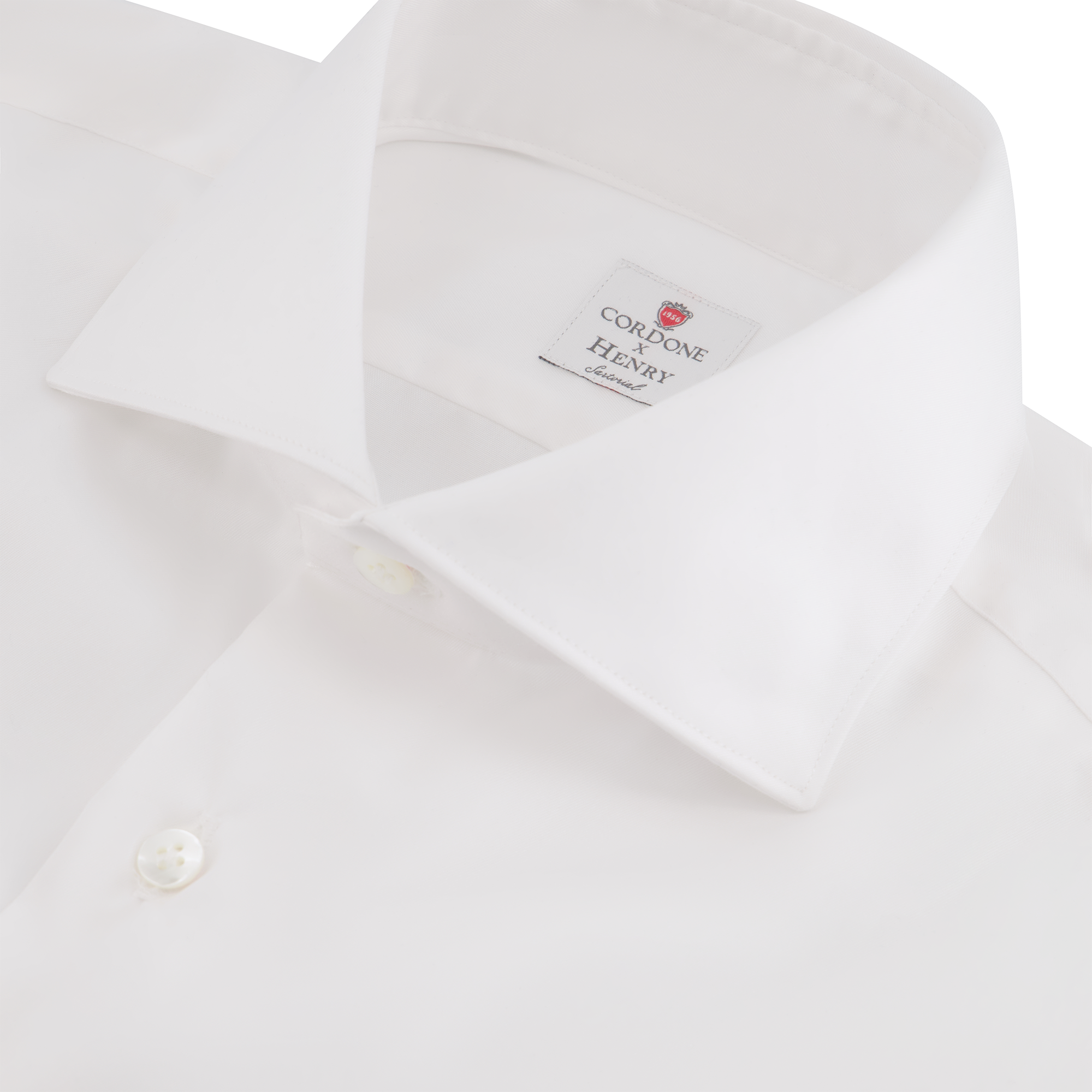 CORDONE Elegance Max Shirt in Winter White - Premium Quality Men's Dress Shirt for Business, Office & Formal Occasions