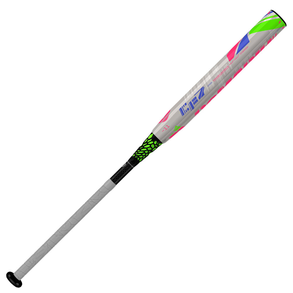 DeMarini CF7 CFS15 Fastpitch Softball Bat - Silver 2015 Model 2 1/4 Barrel | USA Certified for High Performance | Perfect for Competitive Fastpitch Games & Tournaments