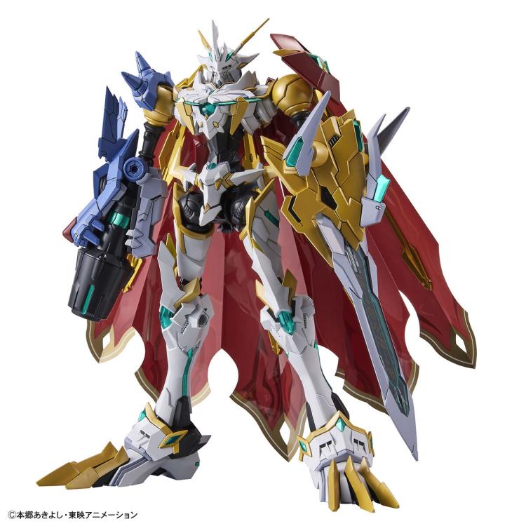 Figure Rise Standard Digimon X-Evolution Omegamon X Antibody (Amplified) Model Kit - Build & Display for Anime Fans & Collectors - Perfect for Home Decor, Gaming Room, or Gift for Digimon Lovers