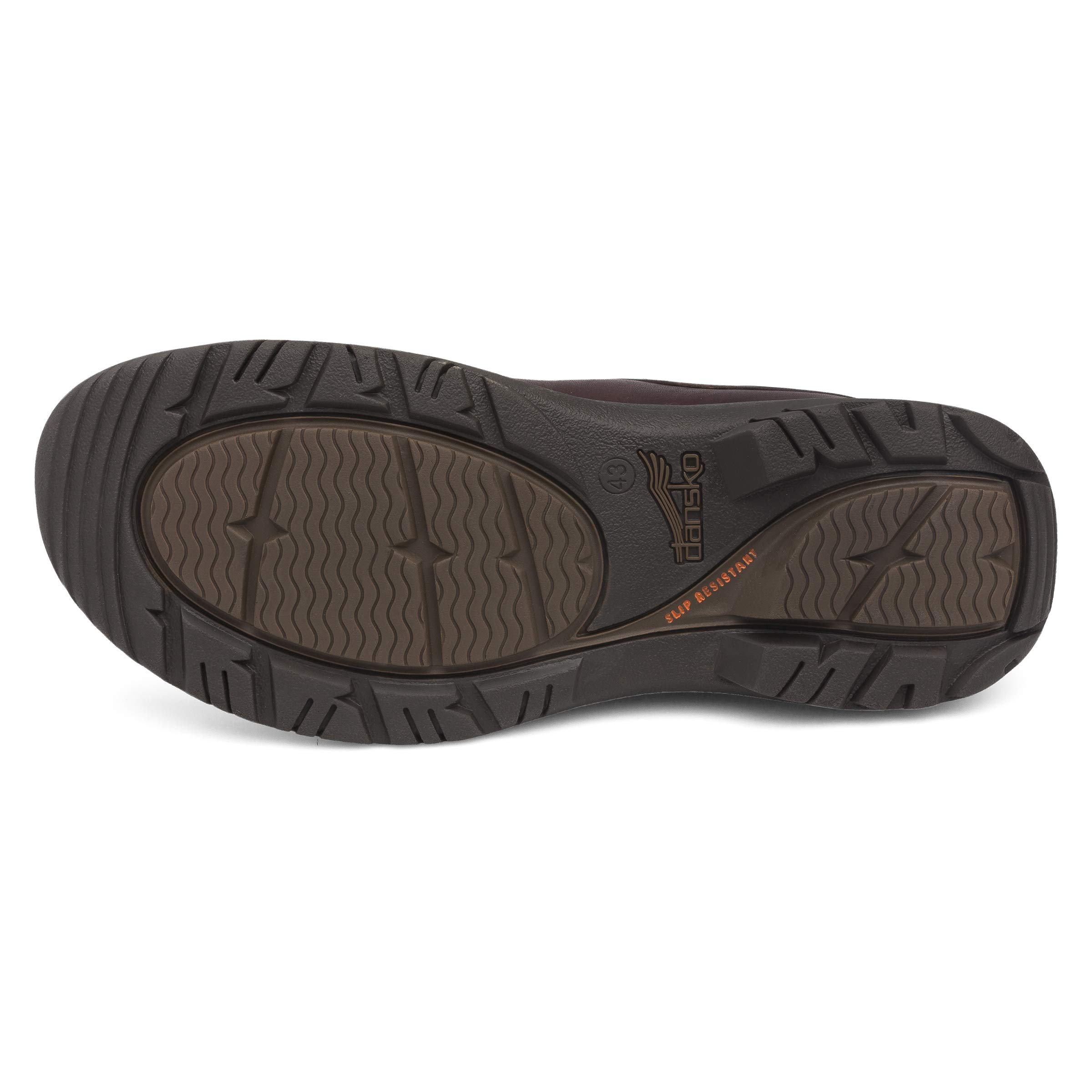 Dansko Men's Wyatt Leather Dress Casual Shoes - Comfortable Slip-On Loafers for Business, Office & Everyday Wear