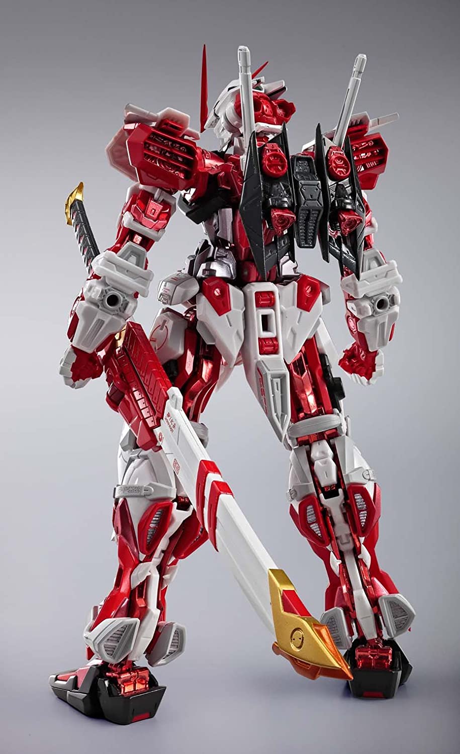 Bandai Metal Build Gundam Seed Astray Red Frame Action Figure - High-Quality Collectible Model Kit for Anime Fans | Perfect for Display, Gifts & Cosplay Scenes