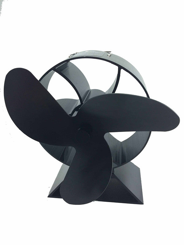 3 Blade Stove Fan VDSF643 - Eco-Friendly Heat Powered Stove Fan for Wood Burning Stoves - Perfect for Energy Efficient Home Heating & Improved Air Circulation in Living Rooms, Cabins & RVs