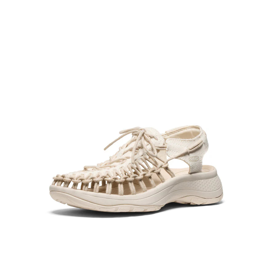 Women's UNEEK ASTORIA Canvas Sneakers in Birch/Birch - Comfortable & Stylish Casual Shoes for Walking, Travel & Everyday Wear