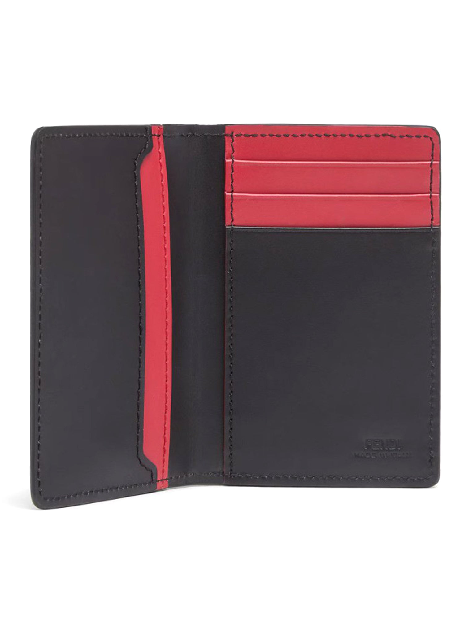 FENDI Shadow Card Holder - Slim Luxury Wallet for Credit Cards & ID - Perfect for Everyday Use, Travel, and Business
