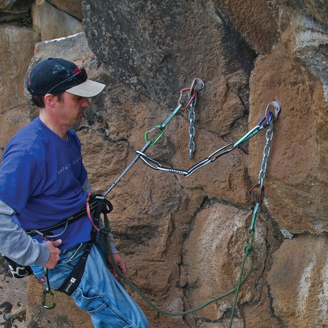 Metolius Climbing PAS 22 kN Personal Anchor System - Lightweight & Durable for Rock Climbing, Mountaineering & Safety Protection