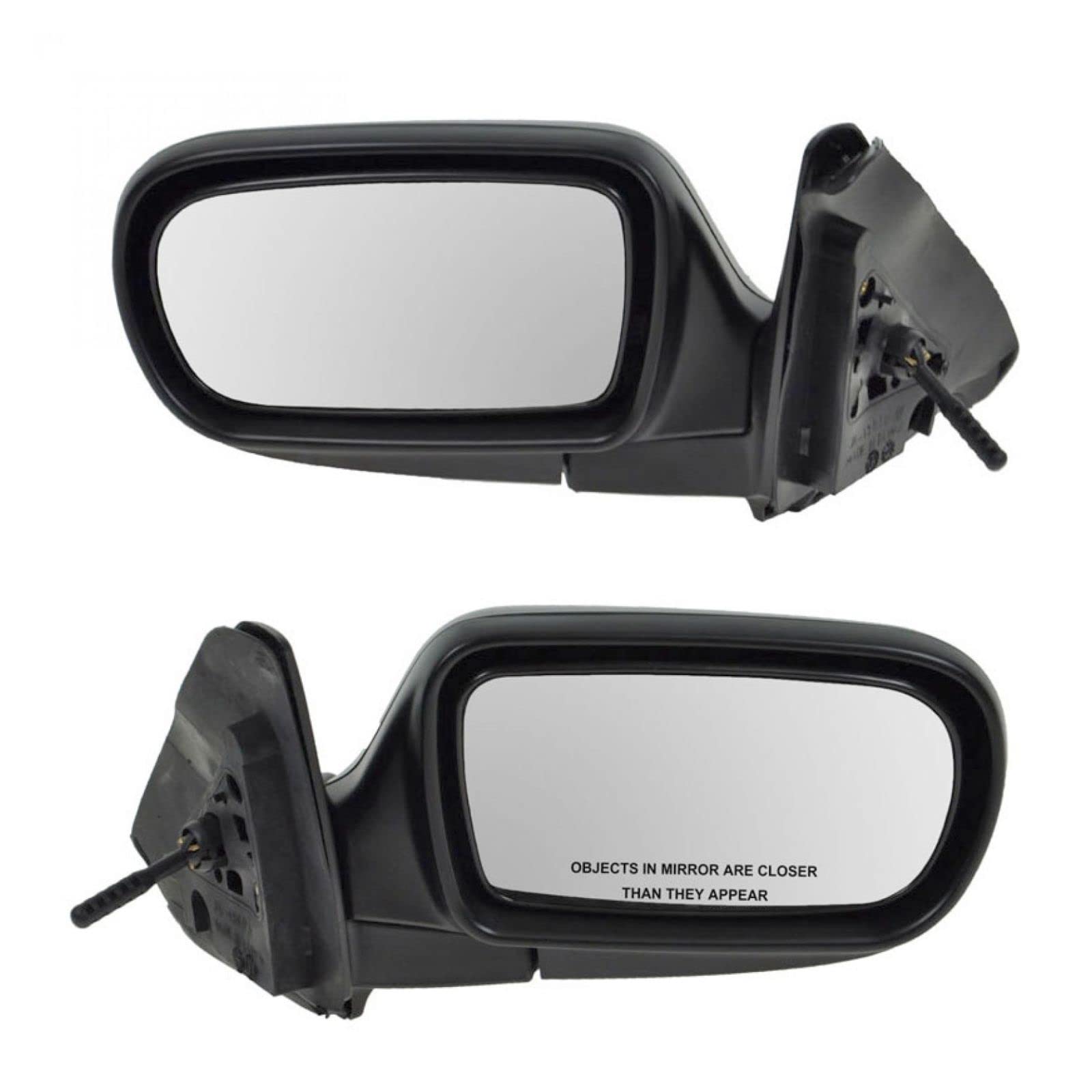 1995-1998 Mazda Protege Side Mirror Set - Driver & Passenger Replacement (MA1320119 MA1321119) - Perfect for Road Safety & Vehicle Restoration Projects