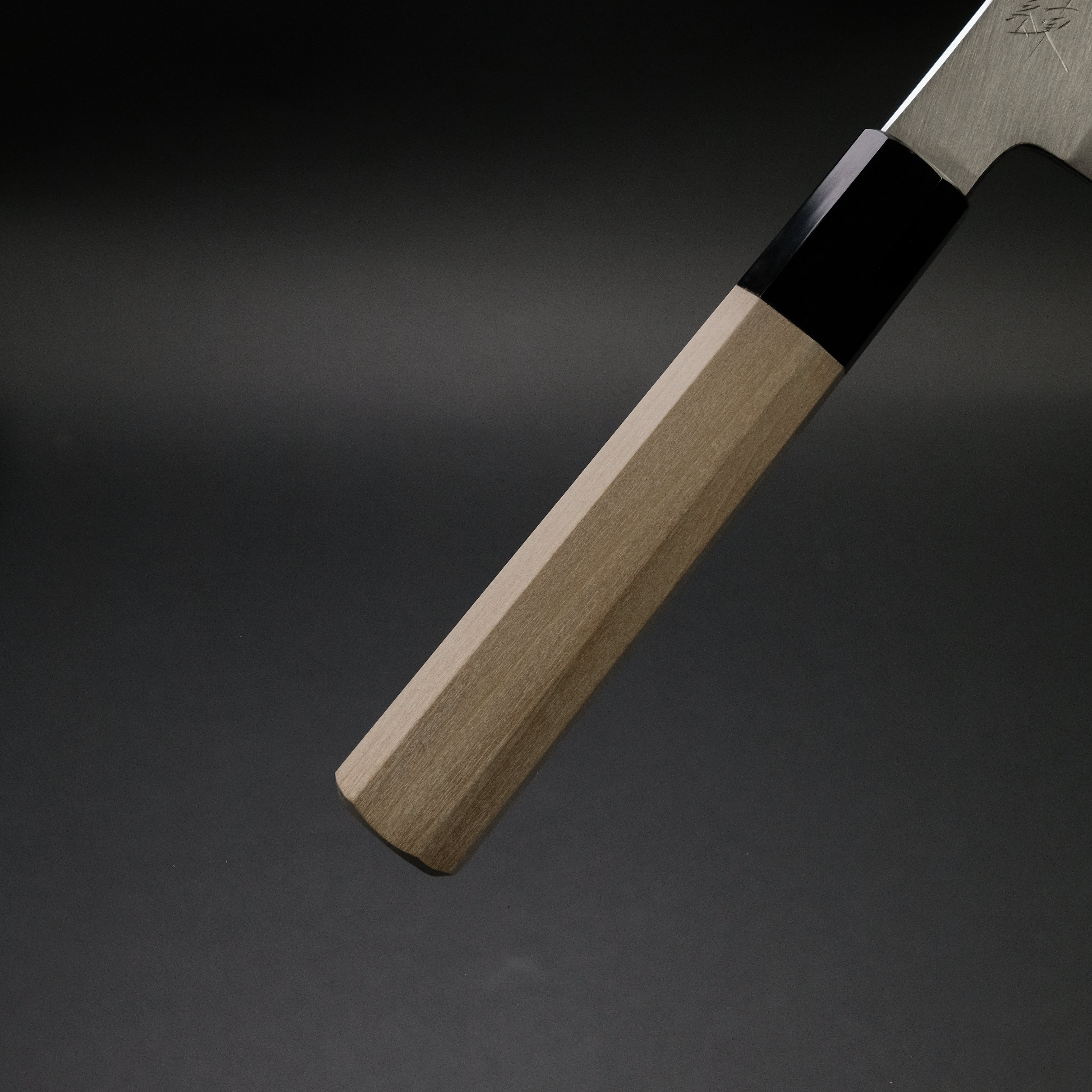 Hitohira Kikuchiyo Ren Silver #3 Gyuto Japanese Chef Knife 240mm with Ho Wood Handle - Perfect for Sushi, Meat Slicing & Professional Kitchen Use