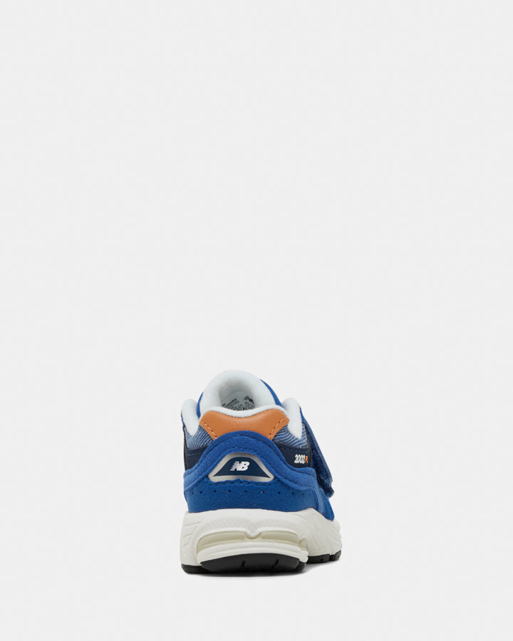 New Balance 2002R Self-Fastening Infant Sneakers - Blue/White - Comfortable Baby Shoes for Walking & Playtime