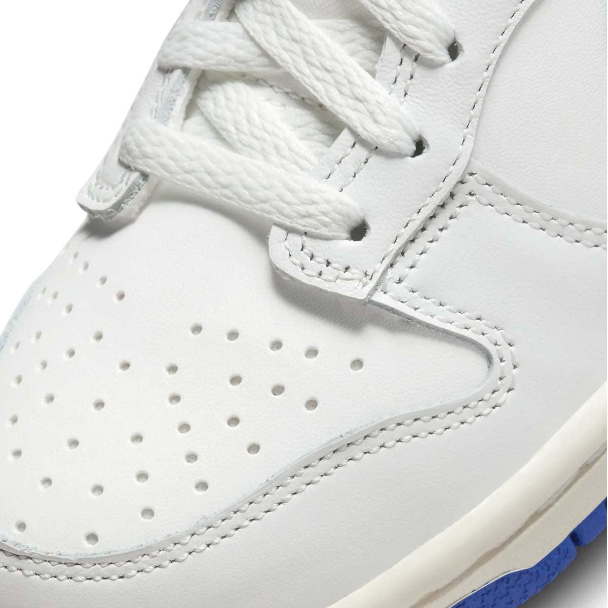 Nike Kids Dunk Low Sneakers - White & Royal Blue Basketball Shoes for Boys & Girls | Perfect for School, Sports & Casual Wear