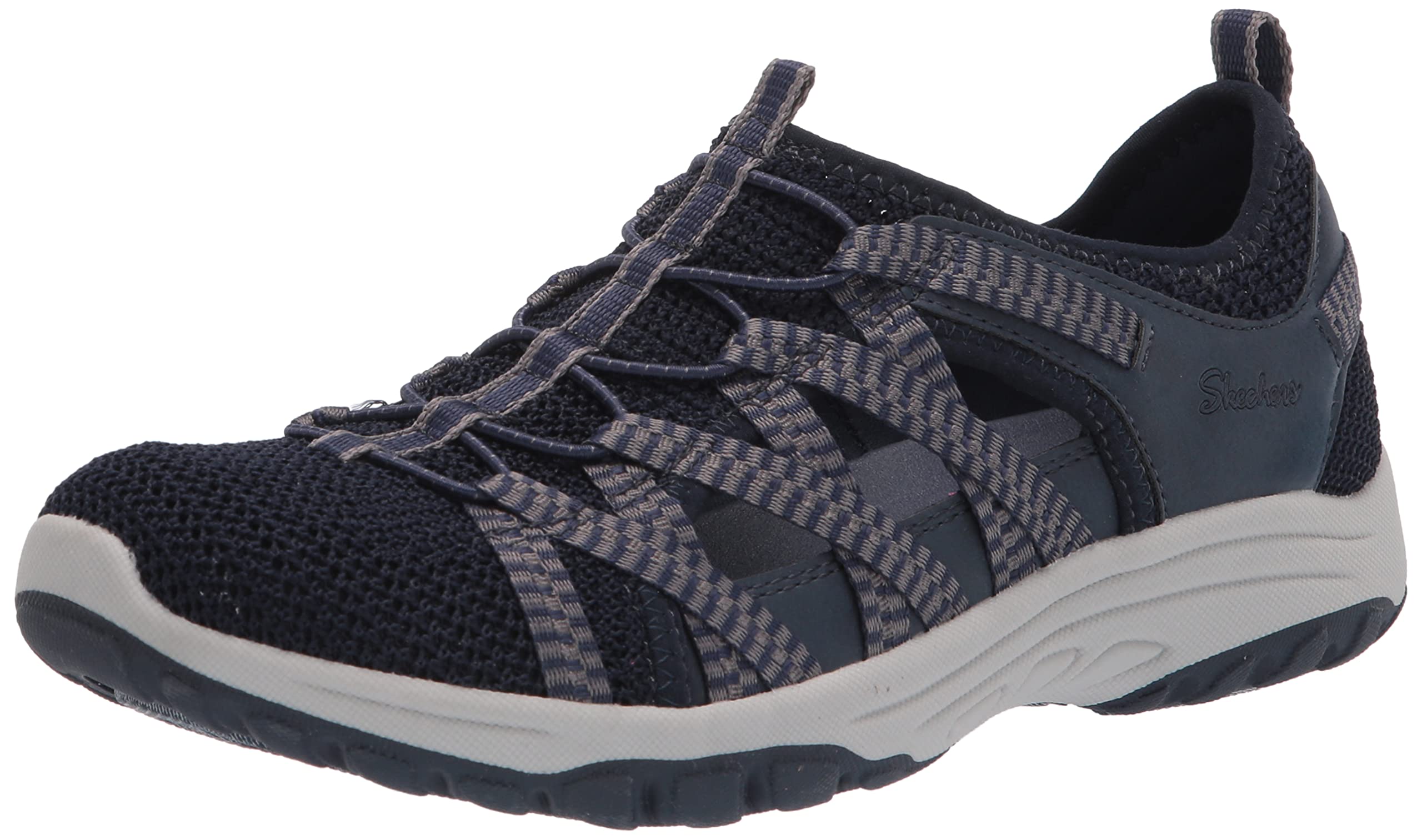 Skechers Women's Reggae Fest-Happy Getaway Water Shoes - Lightweight Quick-Dry Aqua Shoes for Beach, Pool, Yoga & Outdoor Activities