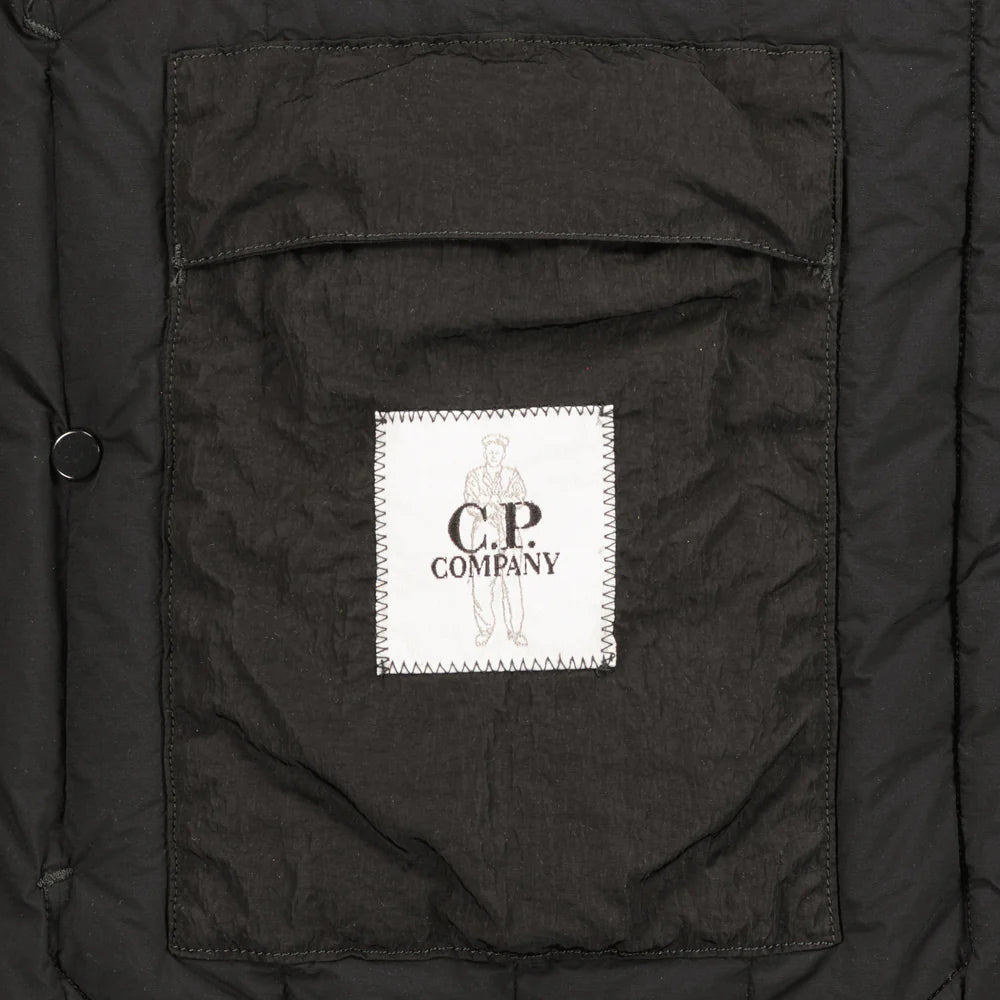 CP Company Down Monobloque Lens Jacket - Waterproof Winter Coat for Men, Lightweight Puffer Jacket with Reflective Lenses - Perfect for Urban Commuting & Outdoor Adventures