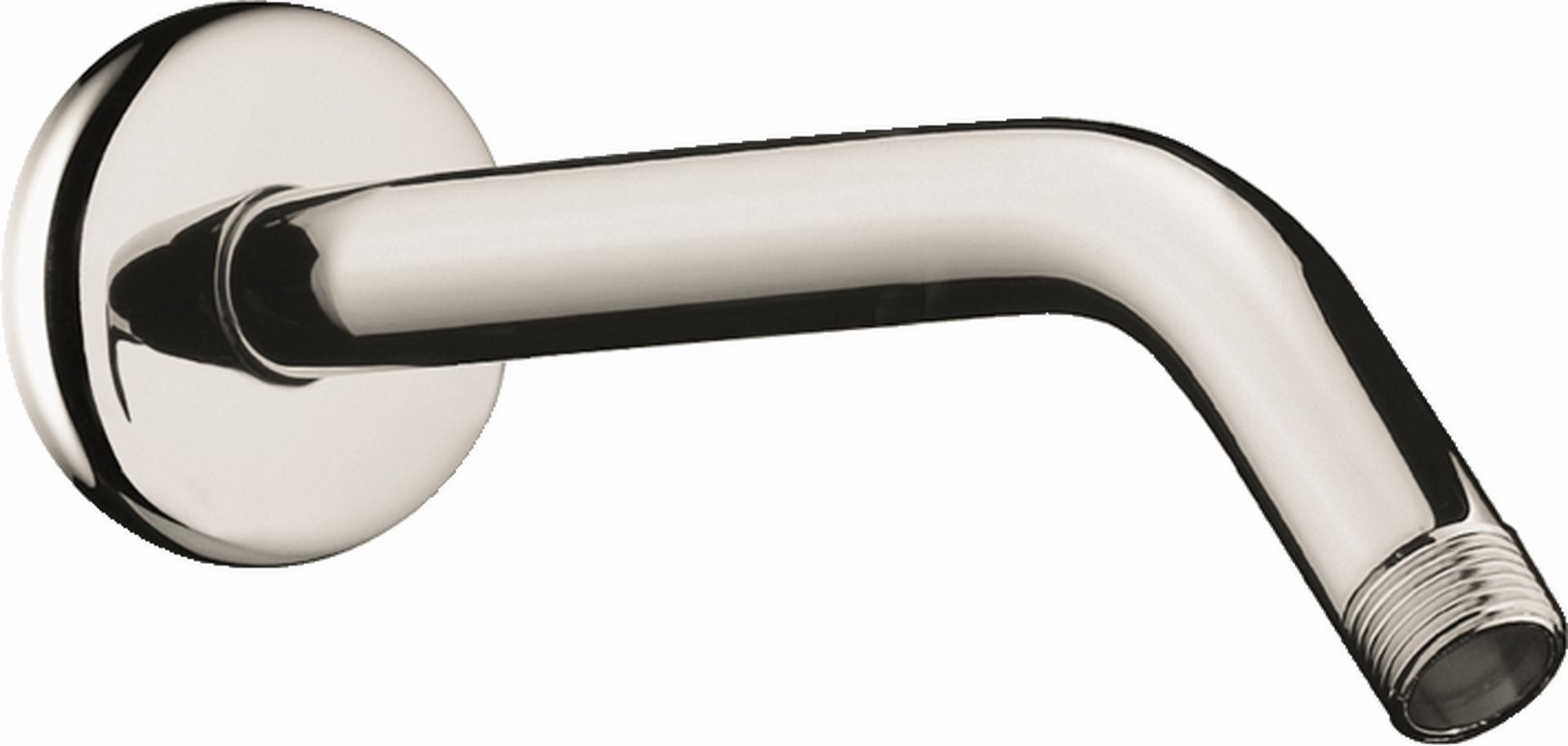Hansgrohe 9-Inch Shower Arm in Polished Nickel - Model 04186833 - Perfect for Modern Bathroom Renovations & Spa-Like Shower Upgrades