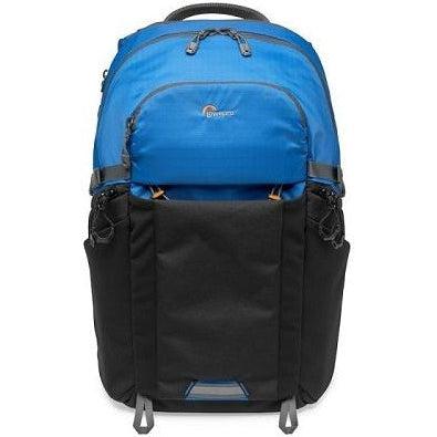 Lowepro Photo Active BP 300 AW Waterproof Camera Backpack - Blue/Black for DSLR & Mirrorless Cameras - Perfect for Travel, Hiking & Outdoor Photography