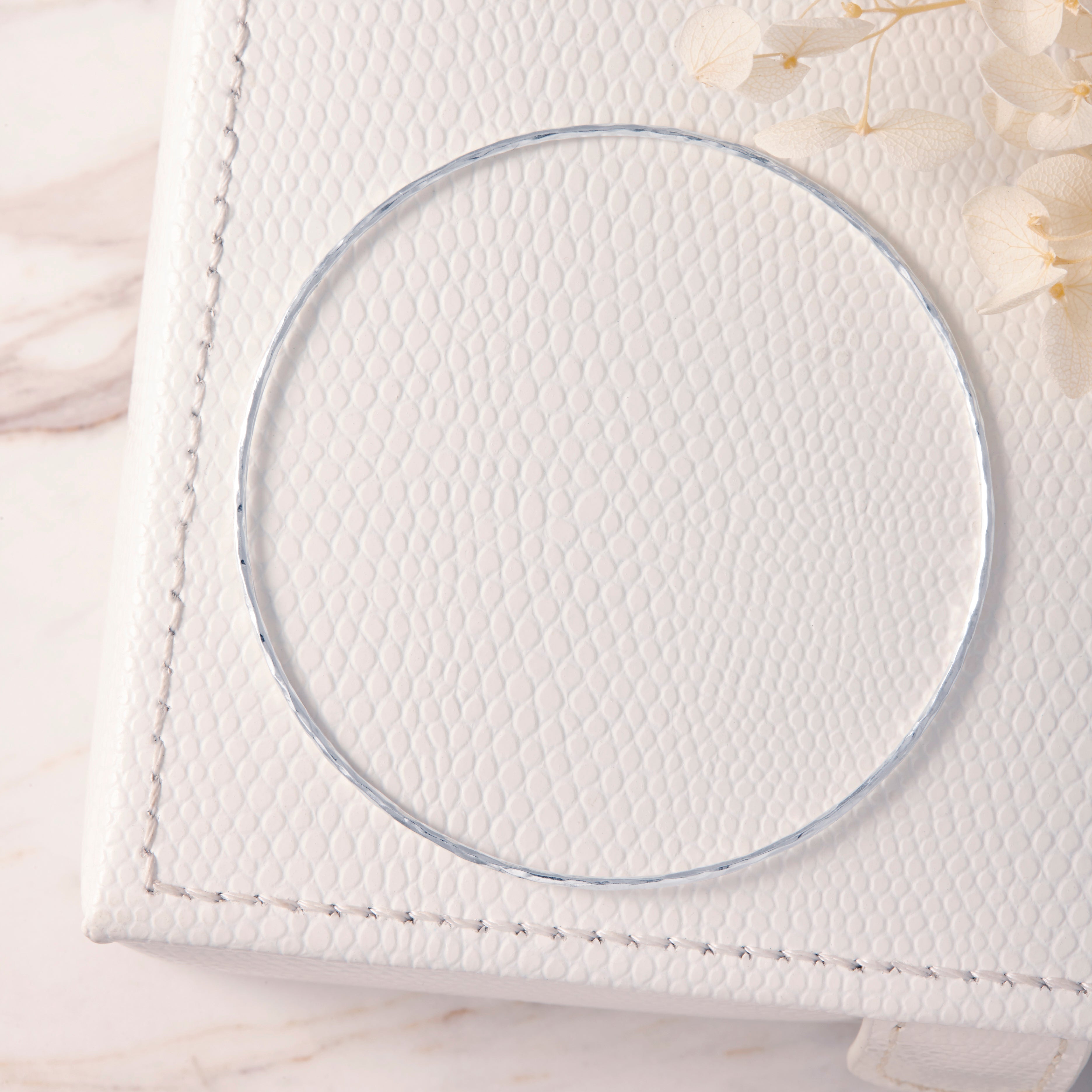 Elegant Super Fine Bangle Bracelet for Women - Dainty Minimalist Jewelry for Everyday Wear & Special Occasions