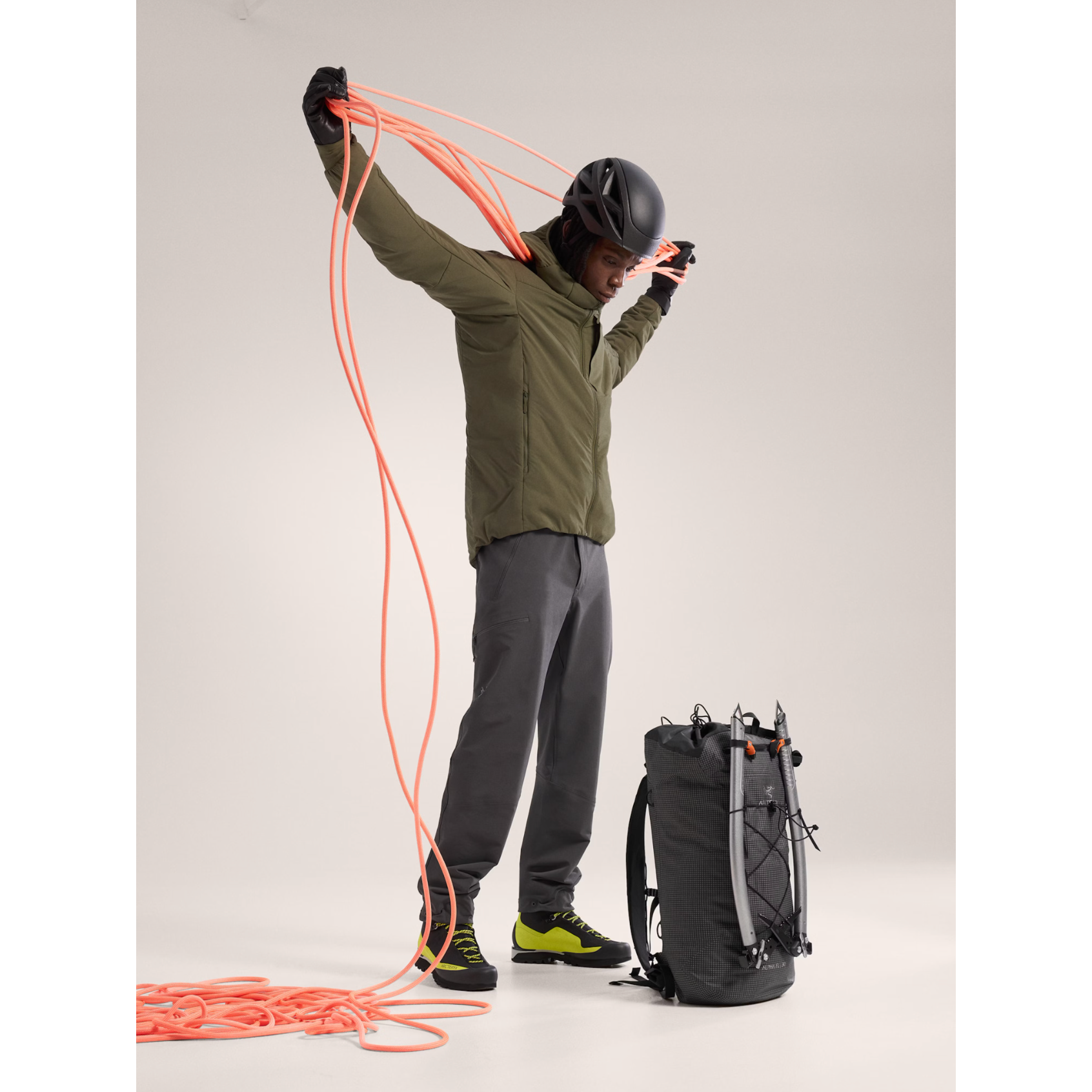 Arc'teryx Men's Proton Hoody - Lightweight Insulated Jacket for Hiking & Outdoor Activities | Water-Resistant & Breathable Winter Coat for Men