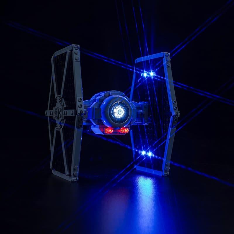 LEGO Star Wars TIE Fighter & X Wing Mash Up 75393 Light Kit - DIY Building Blocks Lighting Set for Display & Collection | Perfect for Home Decoration, Gift Giving & Star Wars Fans