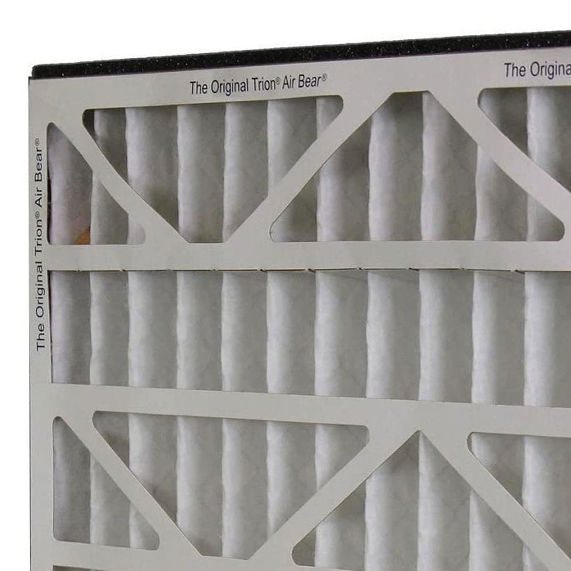 Trion 255649-101 Air Bear 16x25x3 Inch MERV 8 Replacement Air Filters (6 Pack) - Compatible with Air Bear Supreme, Right Angle & Cub Air Purifiers - Perfect for Home, Office & HVAC Systems