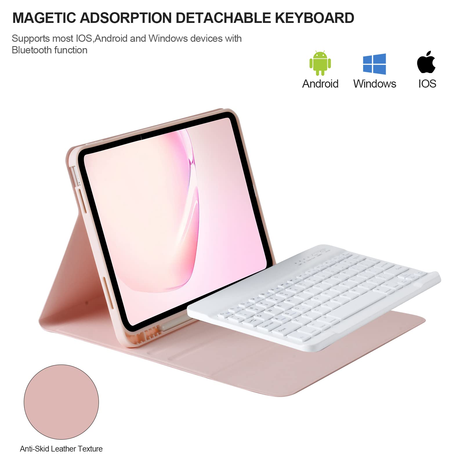 BQSS iPad 10th Gen Keyboard Case 10.9