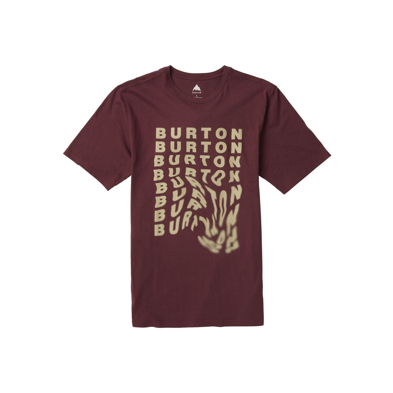Burton Virga Men's Short Sleeve T-Shirt - Lightweight Casual Cotton Tee for Outdoor Activities & Streetwear Fashion