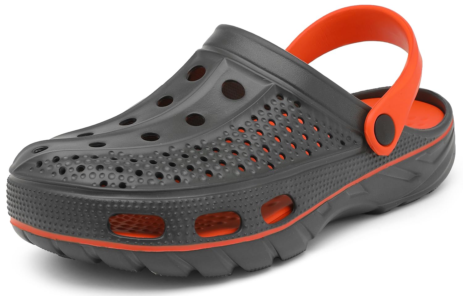 ChayChax Arch Support Clogs for Men & Women - Slip-On Garden Shoes with Removable Cushion Footbed - Comfortable Outdoor Beach Slippers for Walking, Gardening & Relaxation
