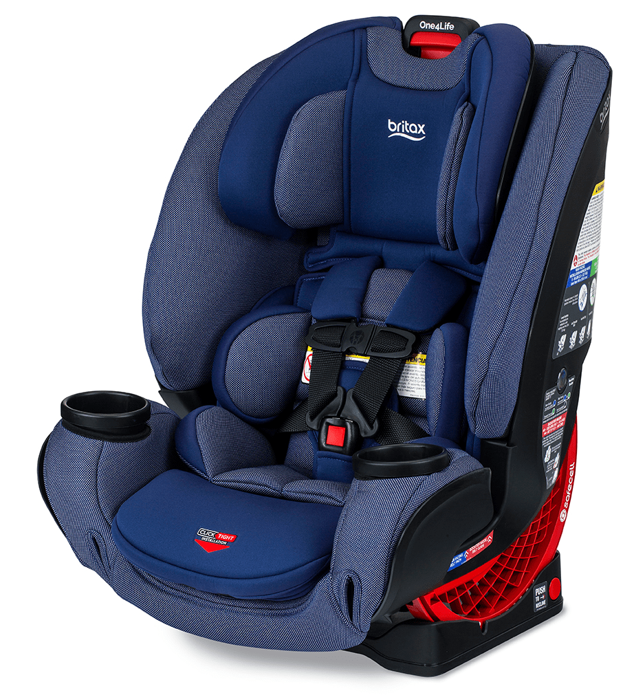 Britax One4Life Clicktight All-in-One Convertible Car Seat for Infants to Toddlers - Safe & Comfortable for Extended Rear-Facing & Forward-Facing - Perfect for Family Travel & Daily Commutes