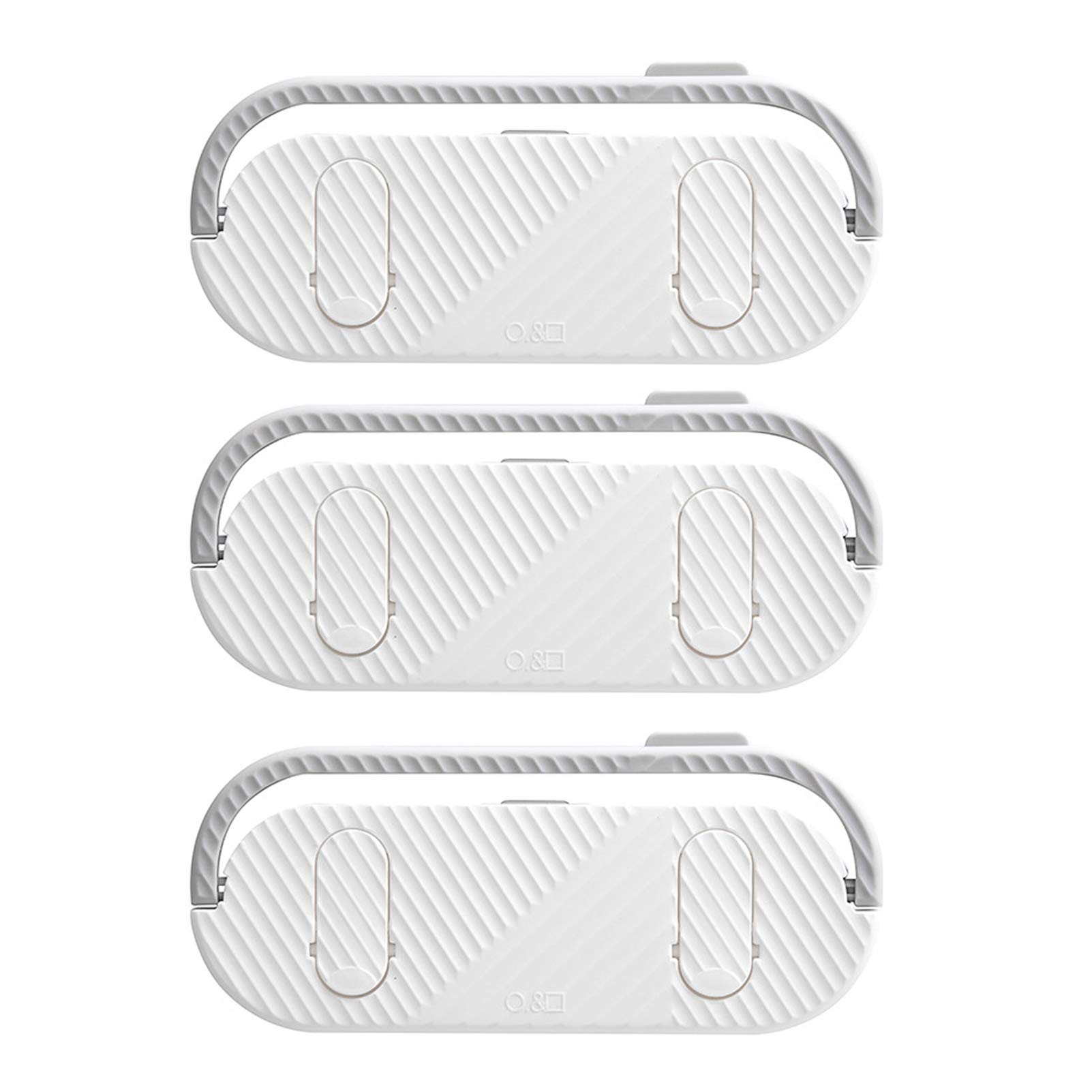 3-Pack Over The Door Shoe Organizer - Wall Mounted Shoe Rack for Closet & Bathroom, Foldable No-Drill Shoe Storage (Holds 15lbs), Waterproof Space-Saving Solution for Small Apartments & Dorm Rooms