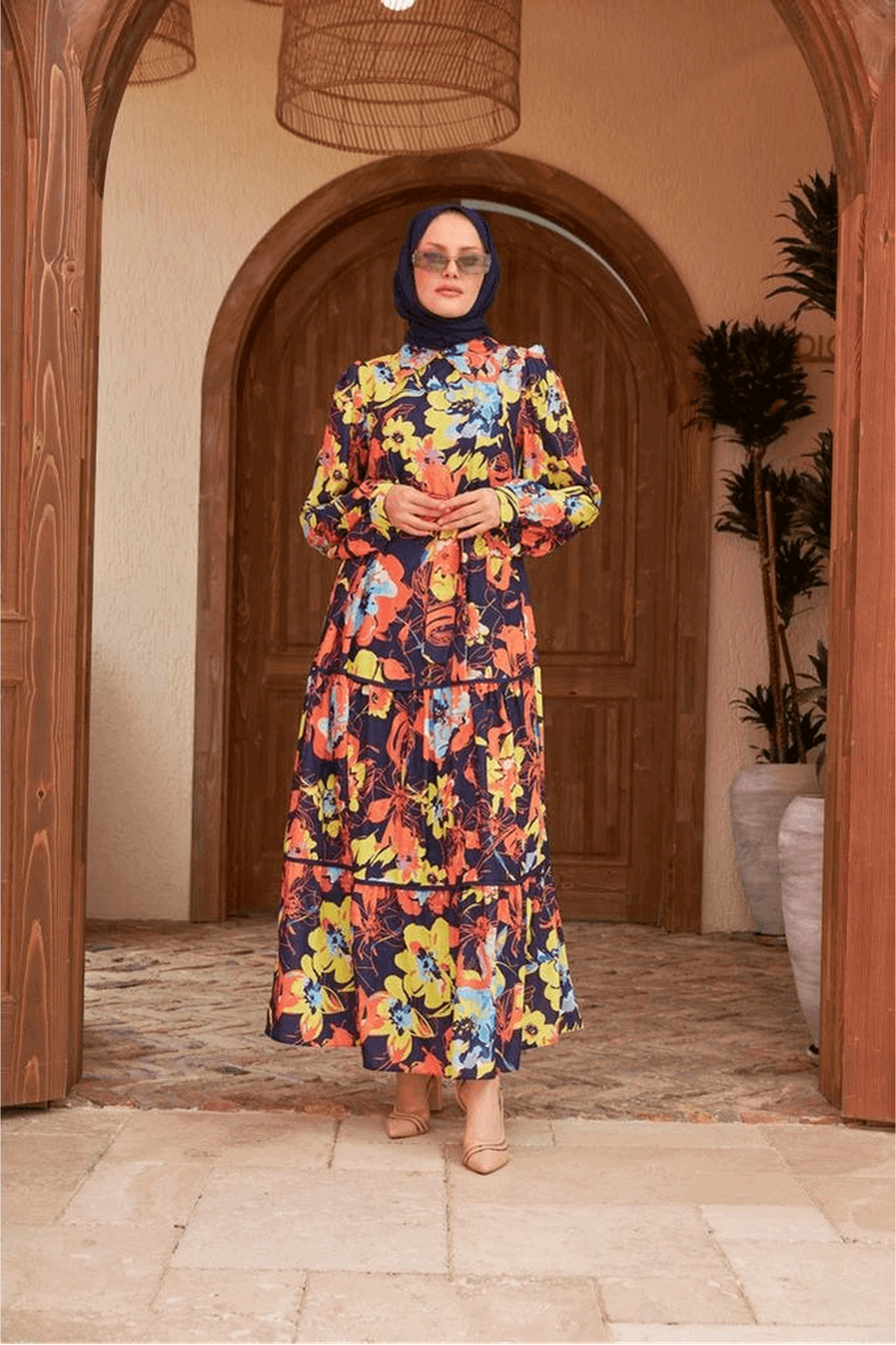Mary Maxi Dress for Women - Flowy Summer Beach Dress with Breathable Fabric | Perfect for Miami Vacations, Pool Parties & Outdoor Events