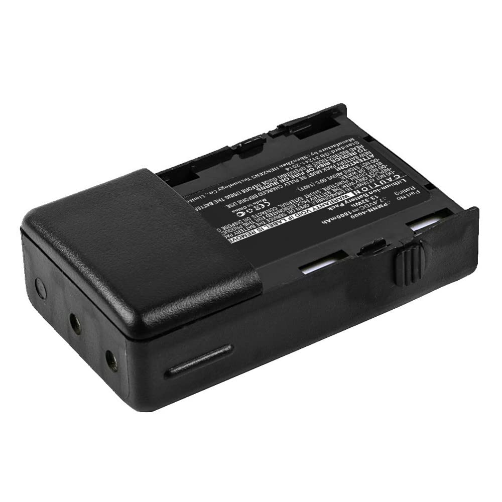 Synergy Digital 2-Way Radio Battery - 1800mAh Li-ion Replacement for Kenwood ProTalk XLS 464-467 & Motorola PMNN4000 | Long-Lasting 7.4V Power Solution for Walkie Talkies | Ideal for Construction, Security & Outdoor Adventures