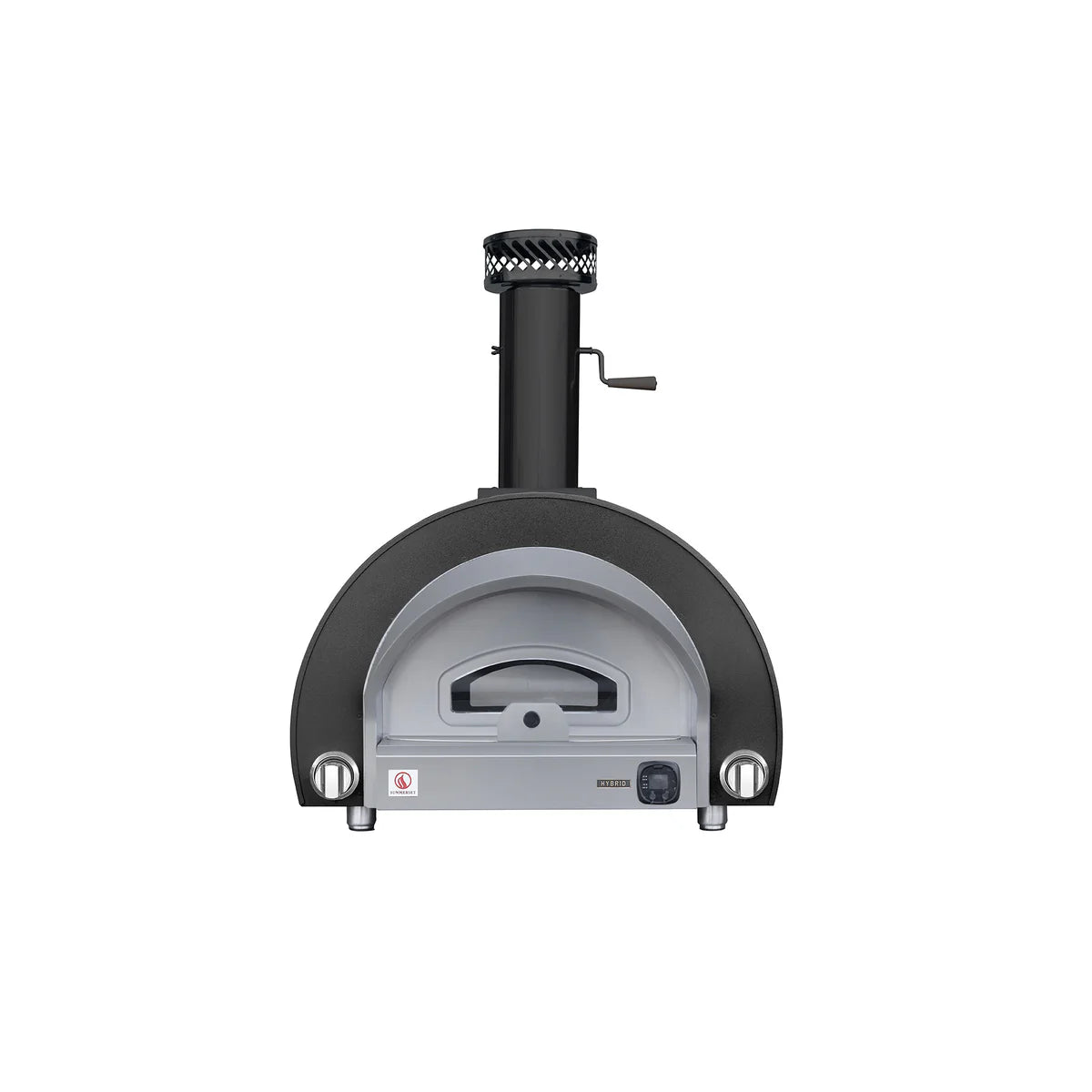 Summerset Hybrid Pizza Oven - Dual Fuel Gas & Wood Fired Outdoor Pizza Maker | Perfect for Backyard Cooking, Patio Parties & Restaurant Quality Pizza at Home