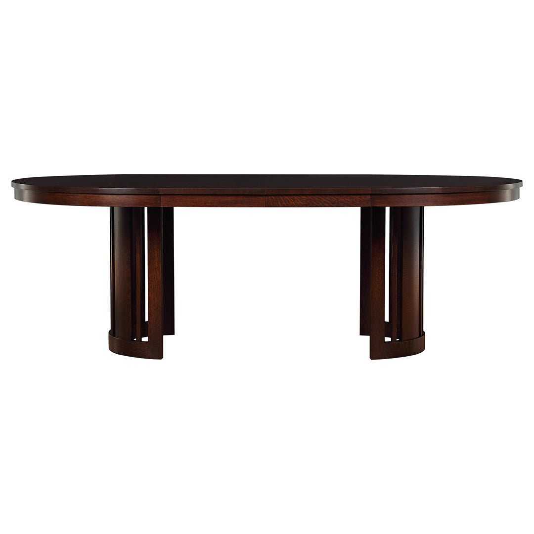 Park Slope Round Dining Table – Modern Wooden Kitchen Table for 4-6 People | Perfect for Small Spaces, Breakfast Nooks & Cozy Family Meals