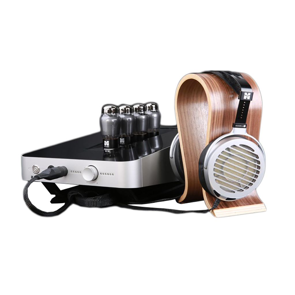 HifiMAN SHANGRI LA Jr Electrostatic Headphone System with Amplifier - Premium Audiophile Headphones for Studio Recording & Home Listening