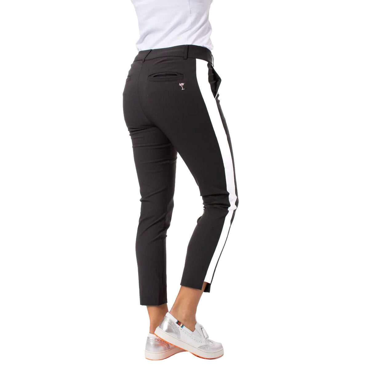 Golftini Women's Stretch Pull-On Ankle Golf Pants - Comfortable & Flexible for Golfing, Practice & Casual Wear