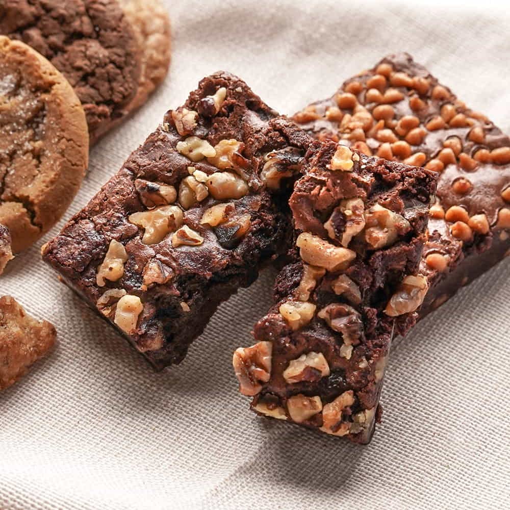 Premium Gourmet Cookie & Brownie Gift Basket - Individually Wrapped Deluxe Bakery Box | Sympathy, Get Well, Thank You Present | Perfect for Corporate Gifts, Hospital Care Packages & Special Occasions