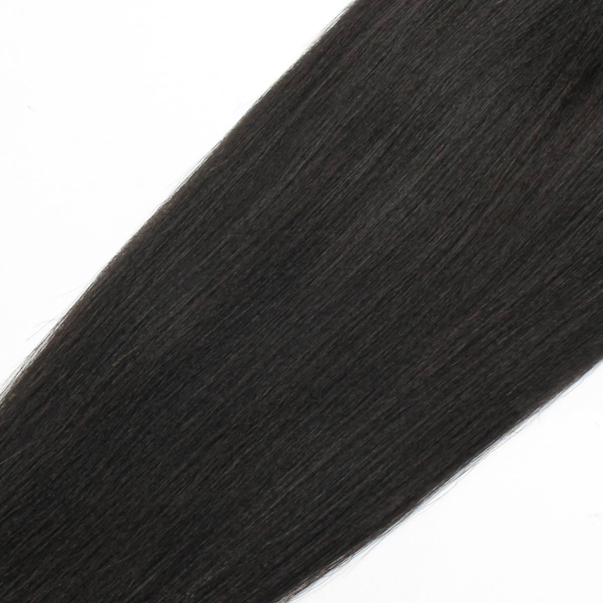 Yaki Straight 5x5 HD Lace Human Hair Closure - Natural Black Hair Extension for Women | Perfect for Protective Styles, Weaves & Everyday Wear
