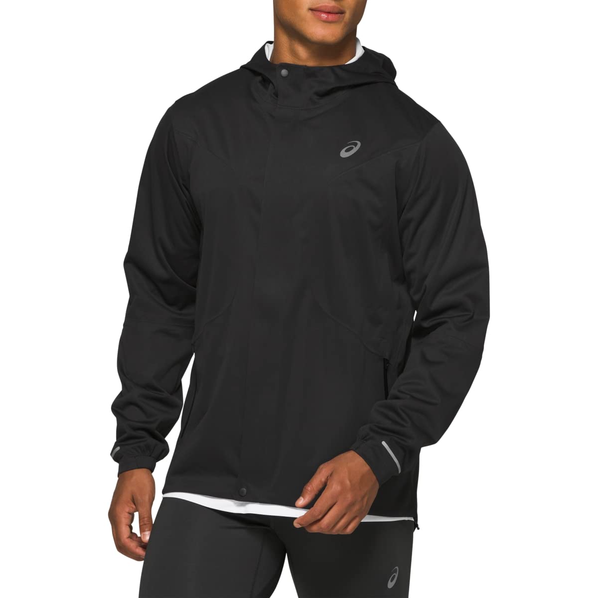 ASICS Men's Accelerate Running Jacket - Lightweight Waterproof Windbreaker for Outdoor Jogging & Training - Perfect for Cold Weather Running & Gym Workouts