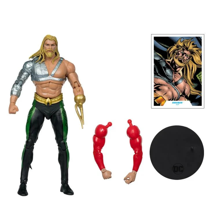 DC Multiverse Aquaman Action Figure - Collect to Build Plastic Man - Perfect for DC Fans, Collectors & Superhero Displays